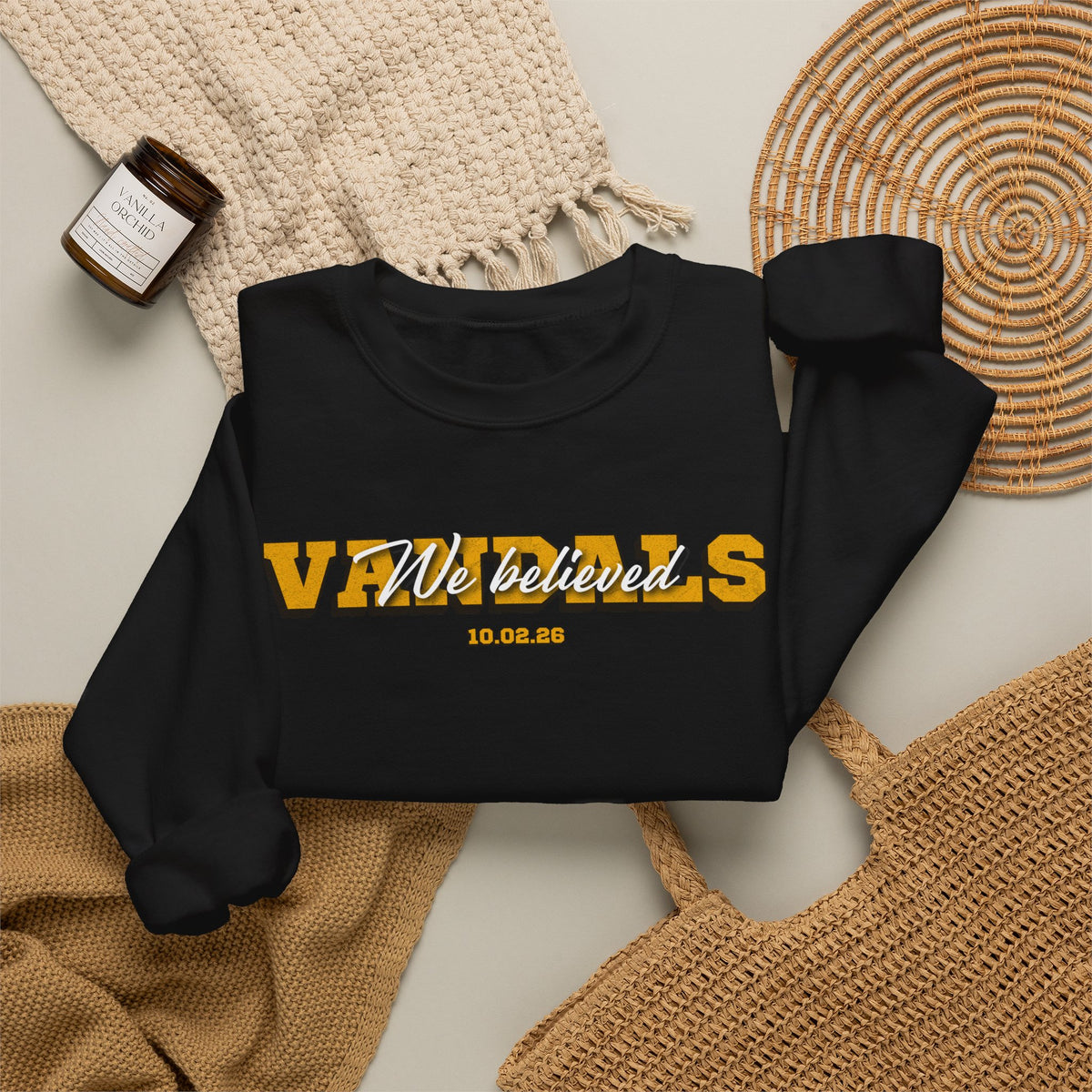 We Believed Crewneck Sweatshirt | Idaho Vandals Football