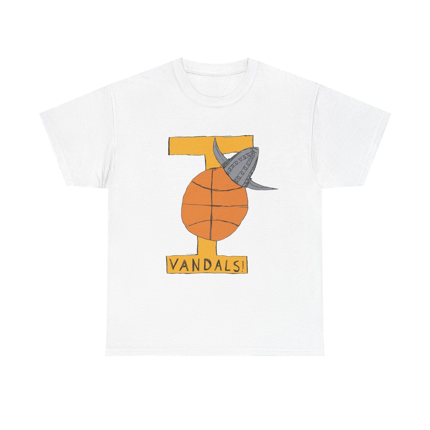 Vandal Education Basketball Unisex Heavy Cotton Tee