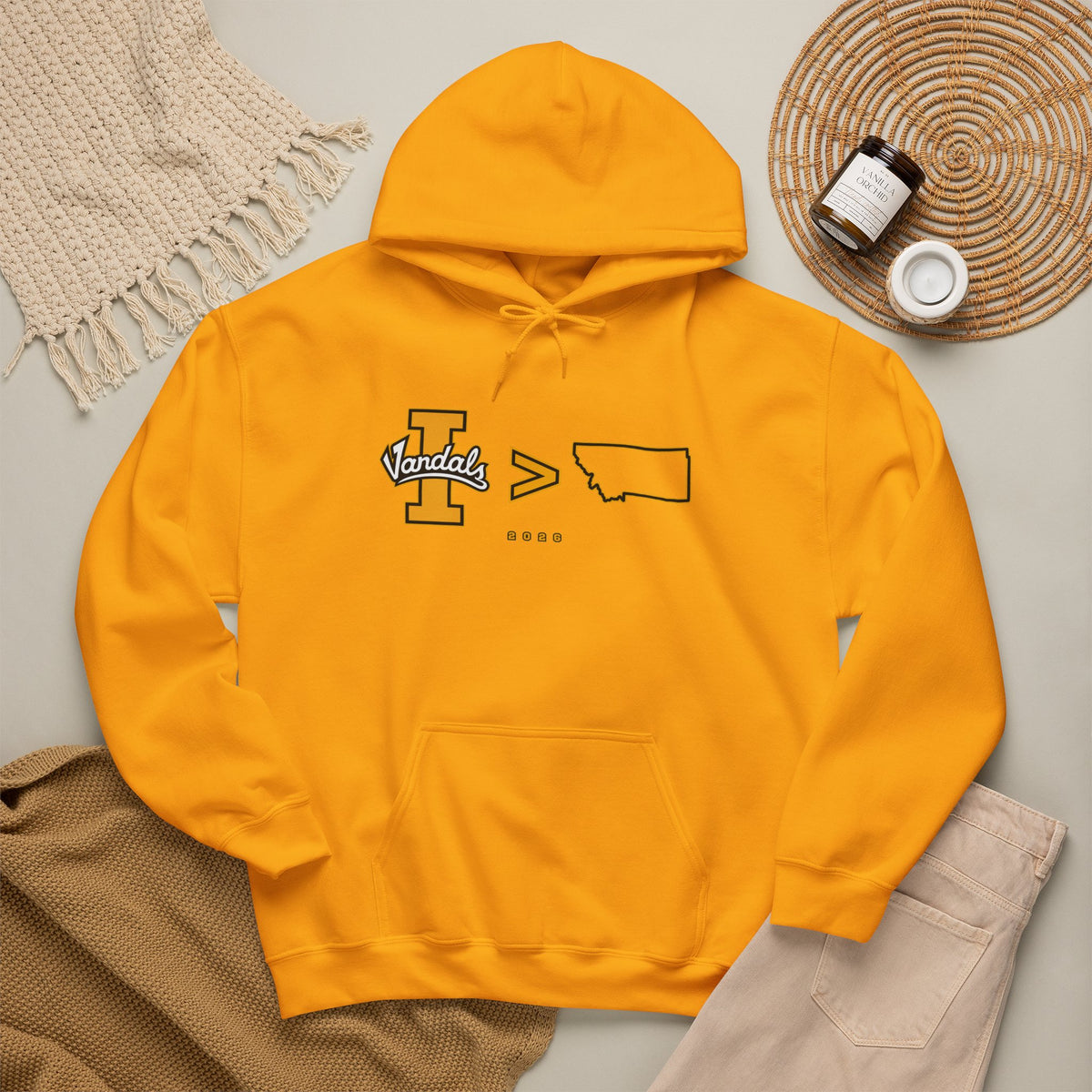 Idaho Is Greater Than Montana Hoodie | Idaho Vandals Football Sweatshirt