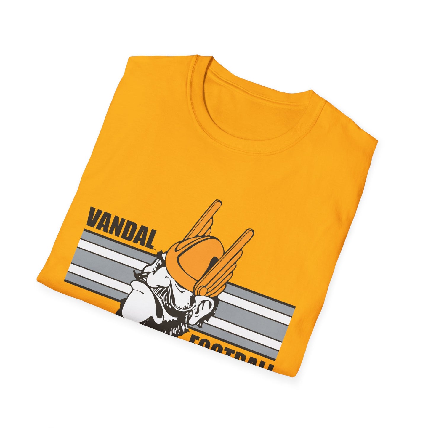 Retro Vandal Football Unisex Softstyle T-Shirt