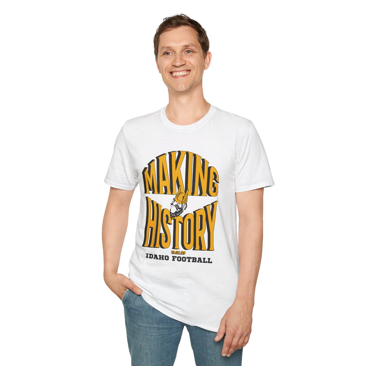 Making History Idaho Football T-Shirt | Vandals Win Game Day Tee