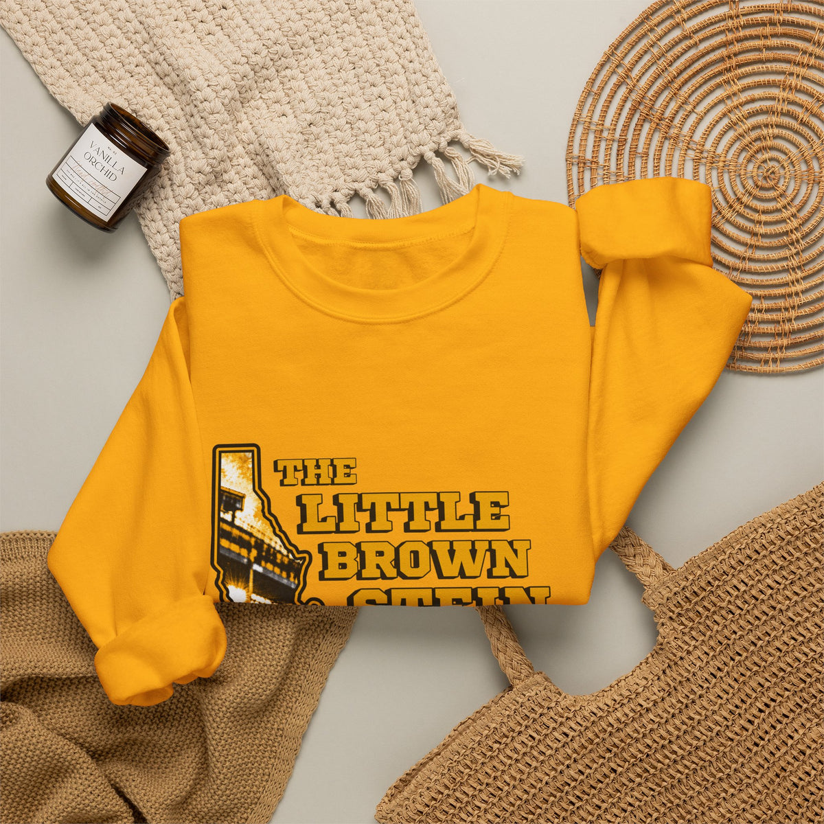 The Little Brown Stein Is Back Crewneck Sweatshirt | Idaho Vandals Football Rivalry Game Day Apparel