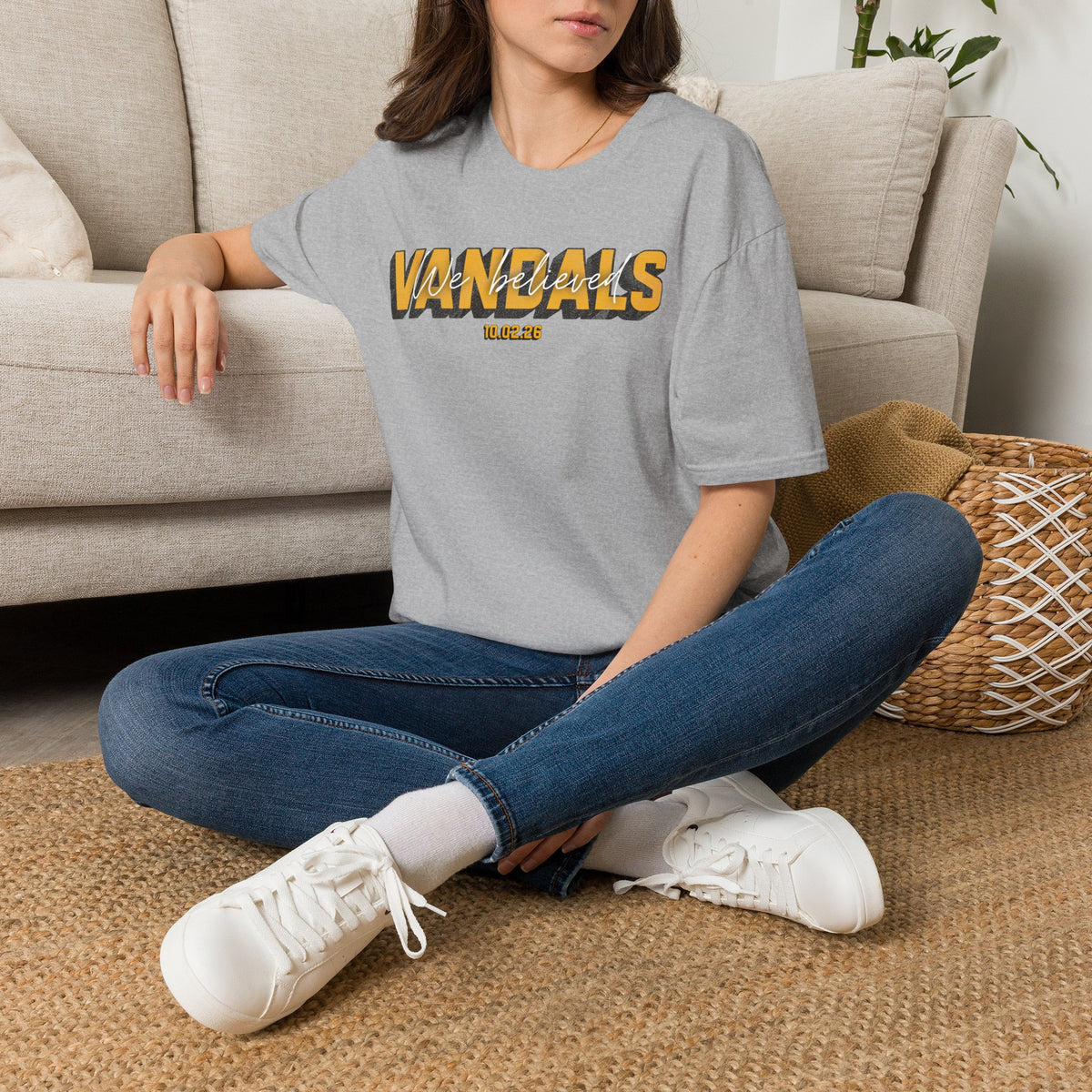 We Believed Vandals T-Shirt | Idaho Football Game Day Victory Tee