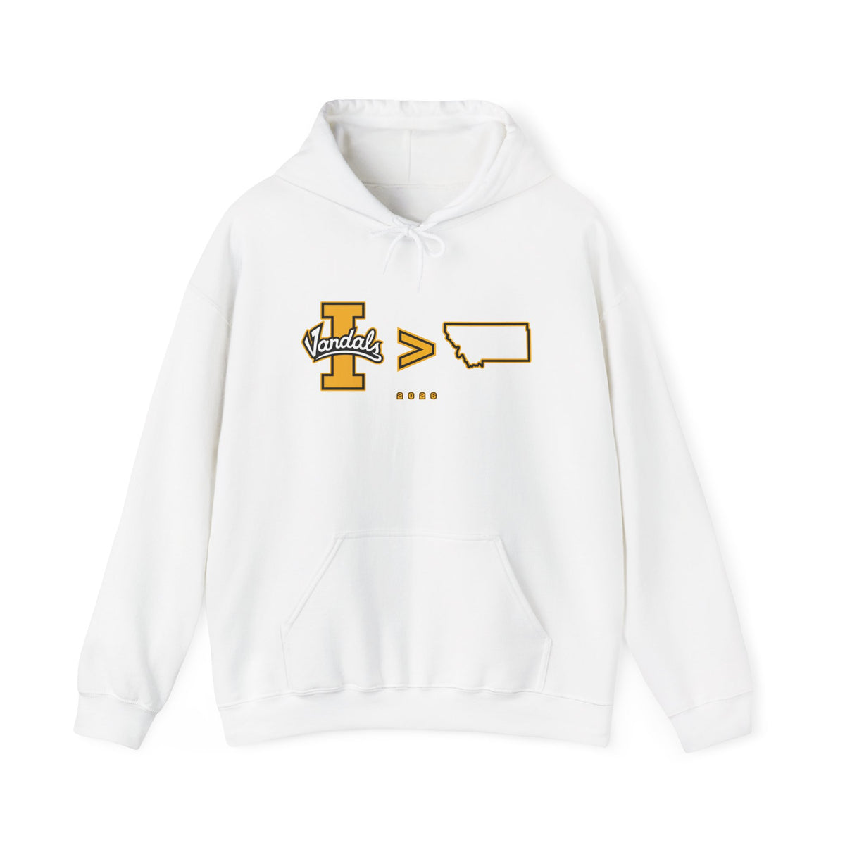 Idaho Is Greater Than Montana Hoodie | Idaho Vandals Football Sweatshirt