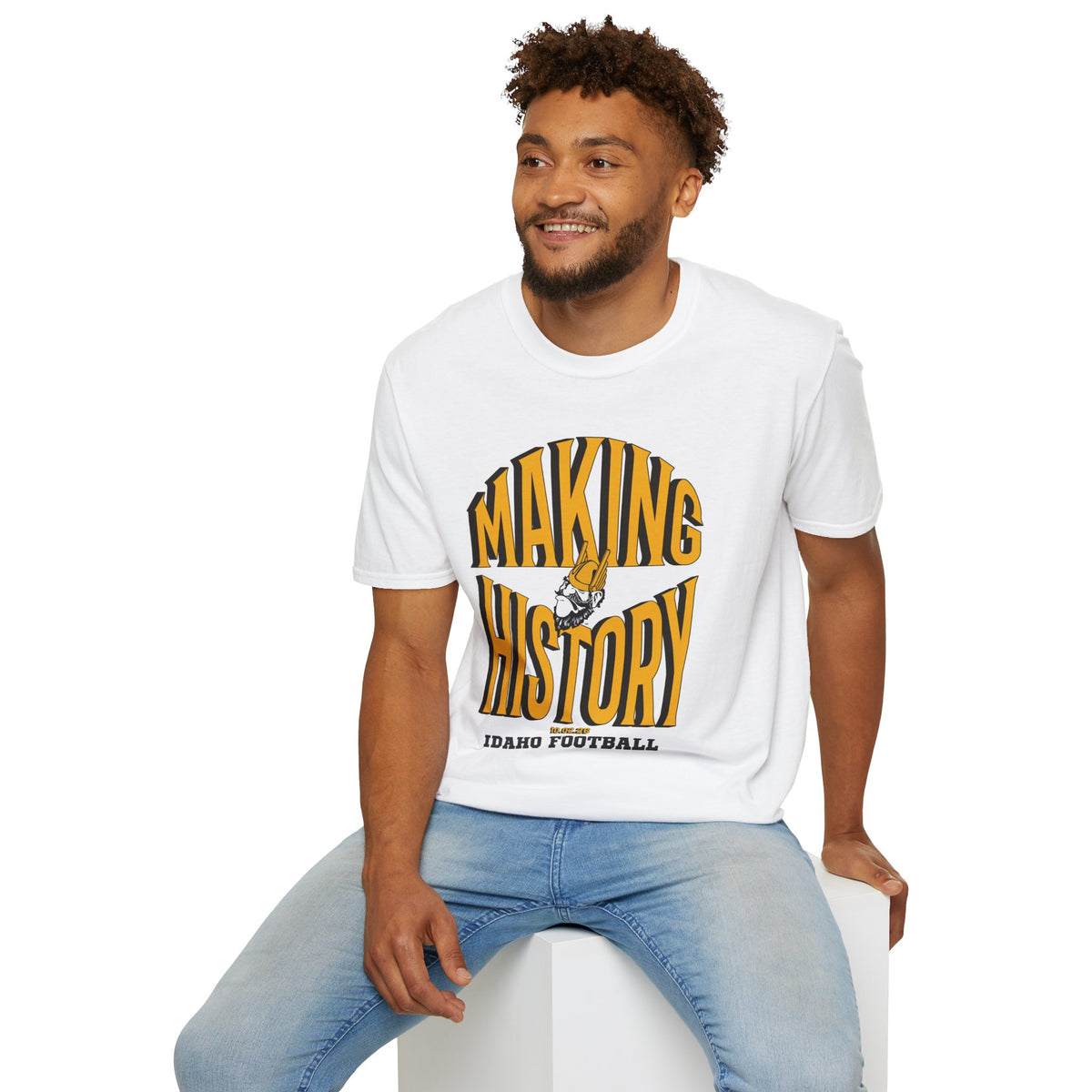Making History Idaho Football T-Shirt | Vandals Win Game Day Tee
