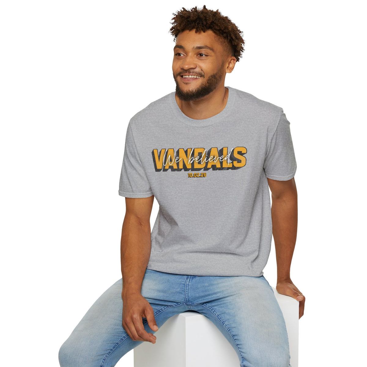 We Believed Vandals T-Shirt | Idaho Football Game Day Victory Tee