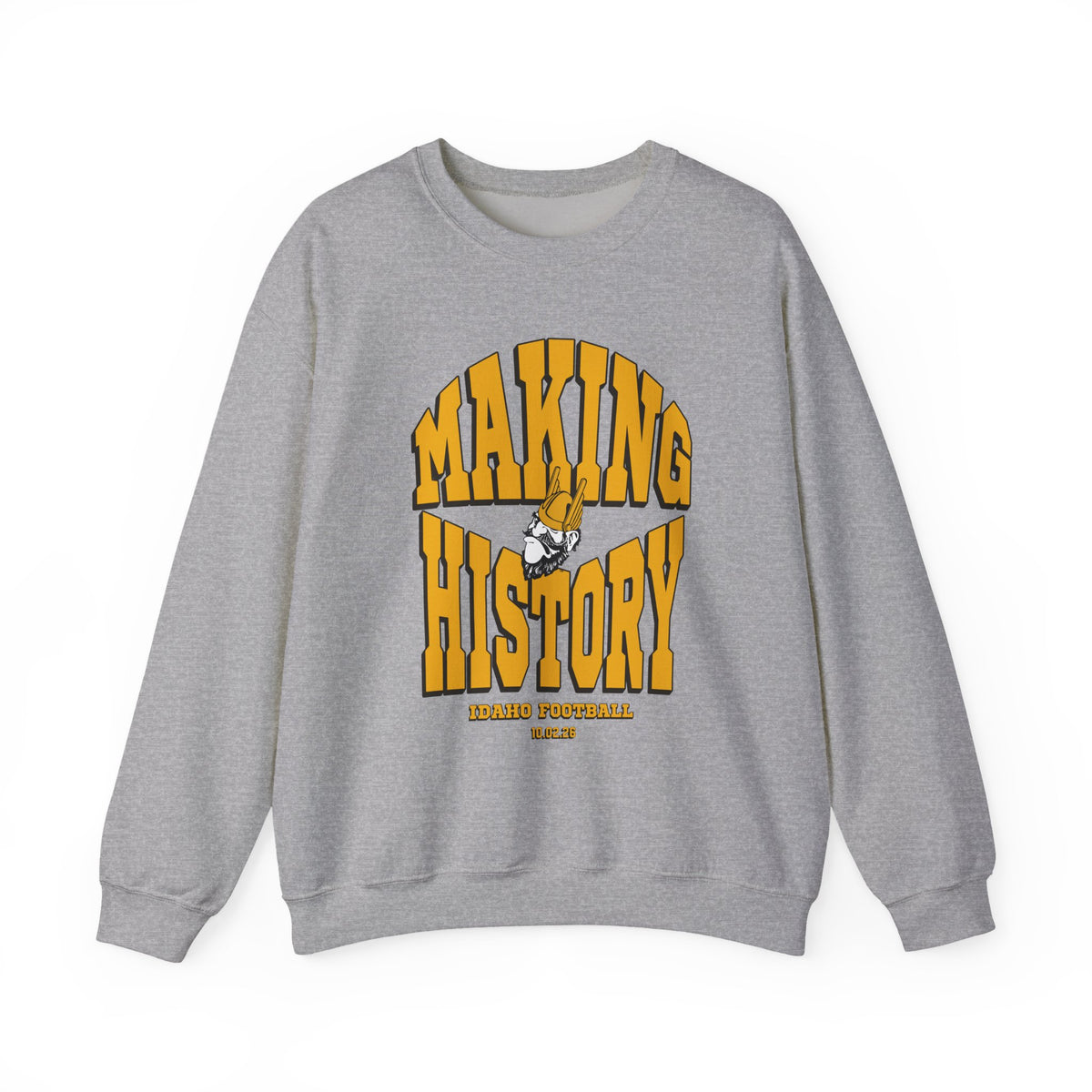 Making History Crewneck Sweatshirt | Idaho Vandals Football