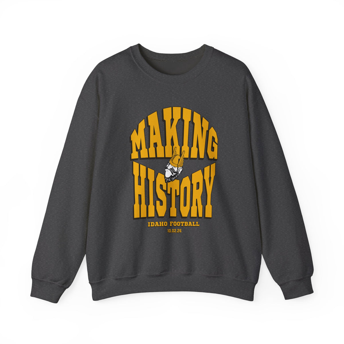Making History Crewneck Sweatshirt | Idaho Vandals Football