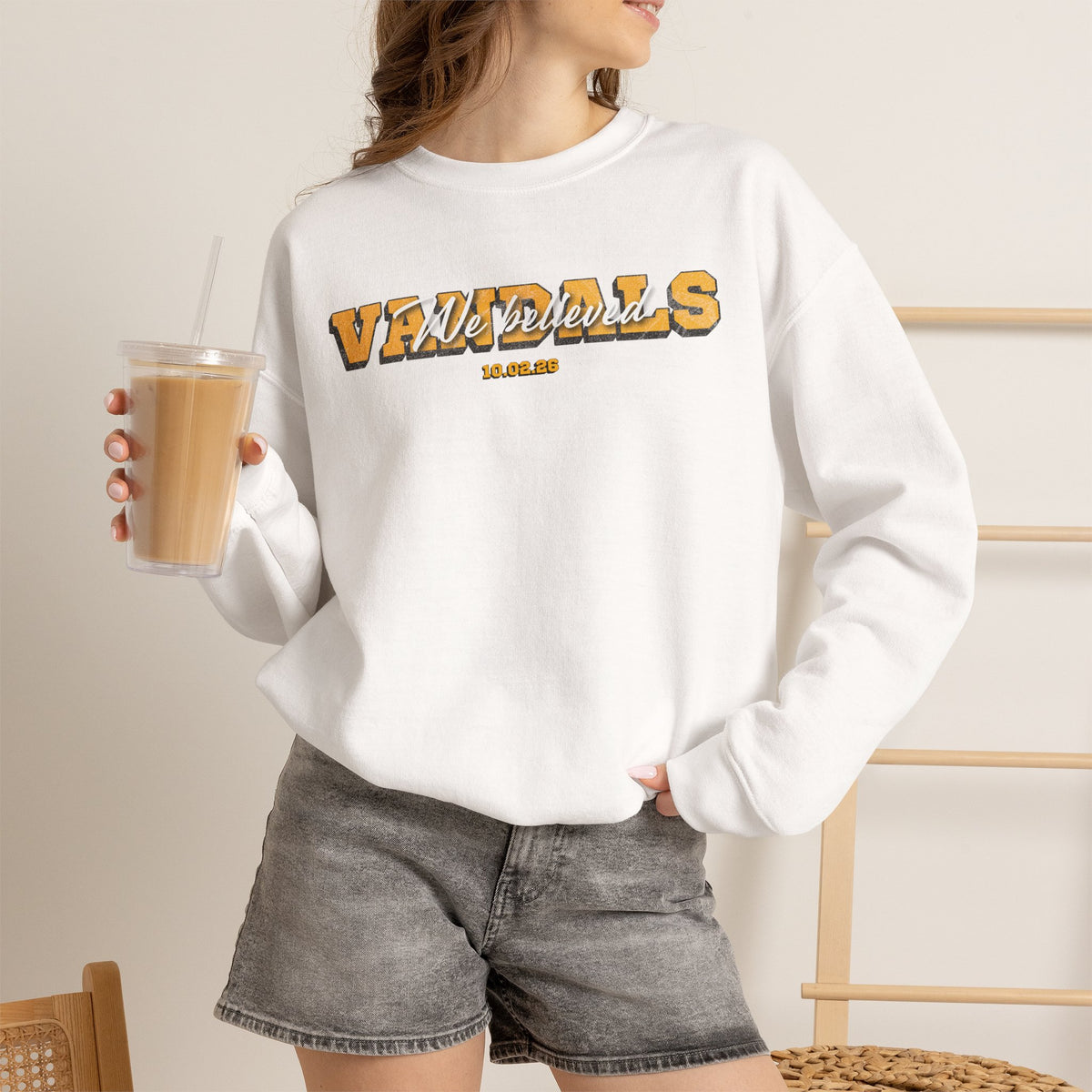 We Believed Crewneck Sweatshirt | Idaho Vandals Football