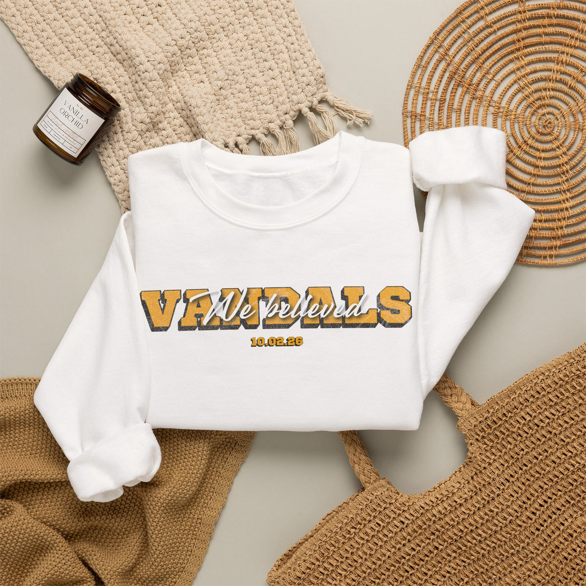 We Believed Crewneck Sweatshirt | Idaho Vandals Football