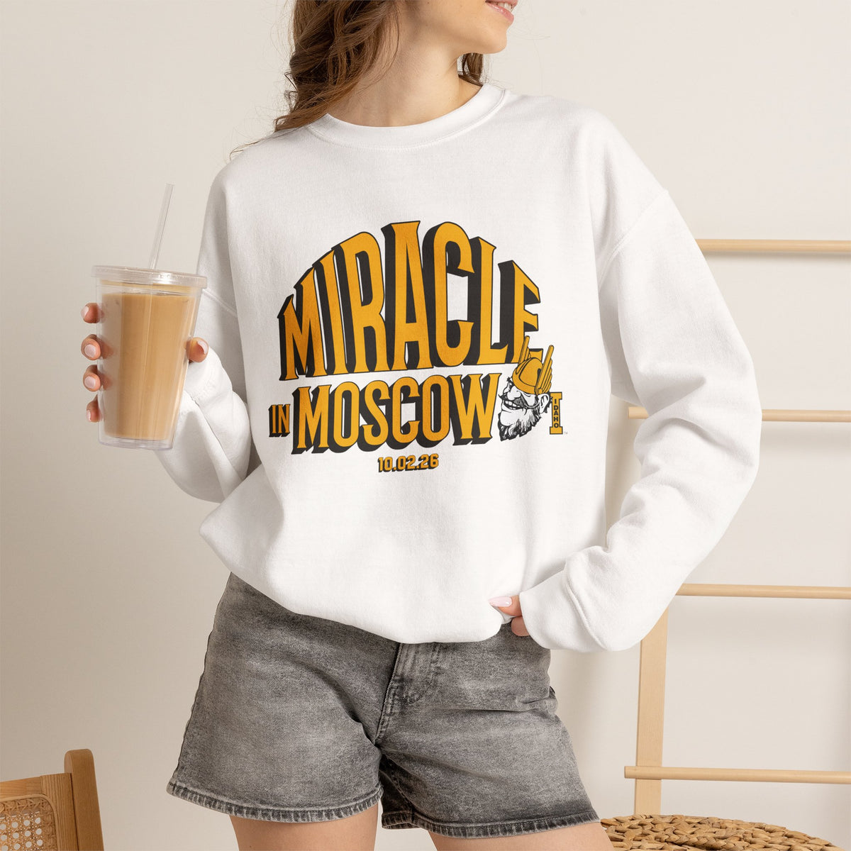 Miracle in Moscow Crewneck Sweatshirt | Idaho Vandals Football
