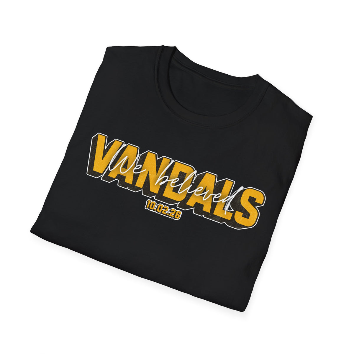 We Believed Vandals T-Shirt | Idaho Football Game Day Victory Tee