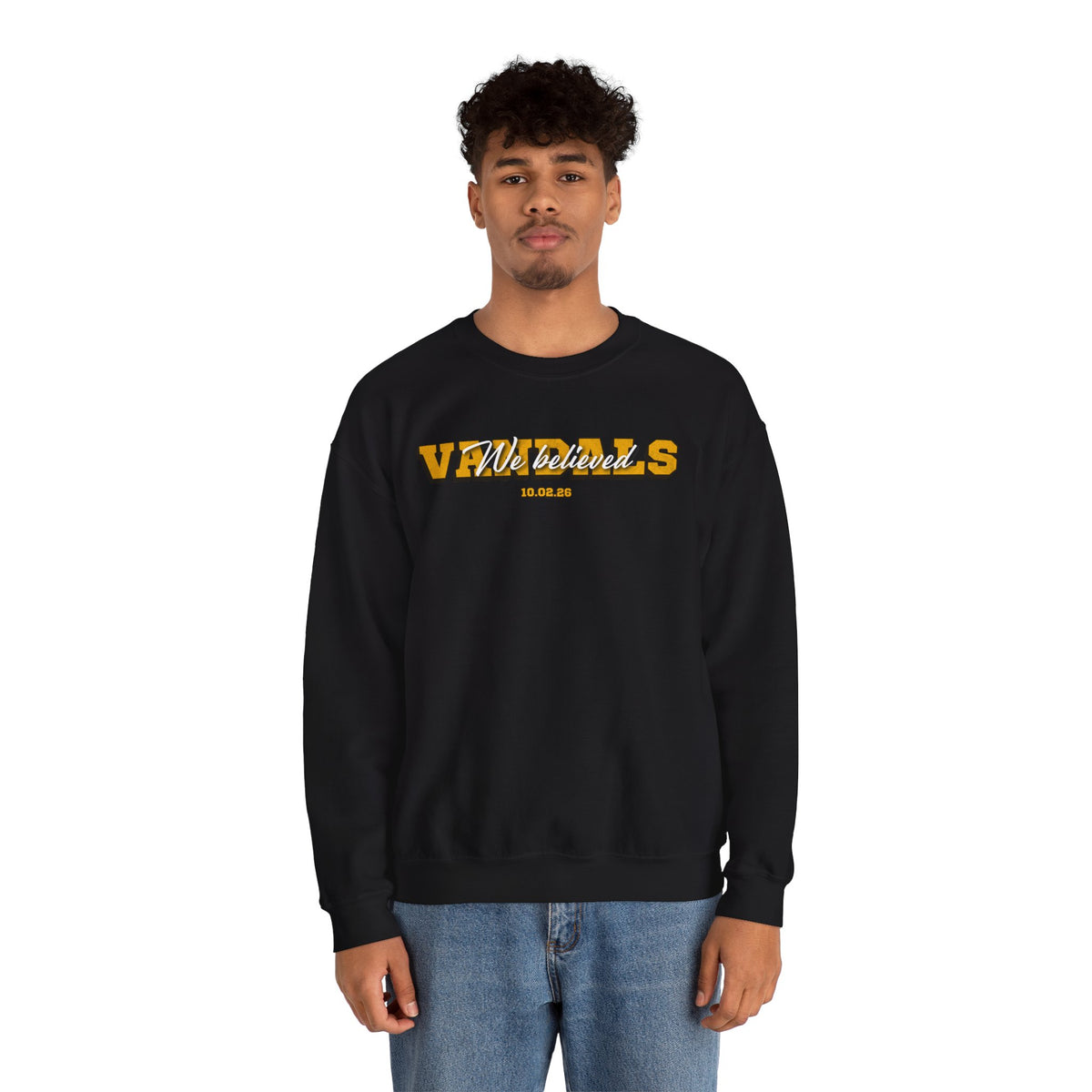 We Believed Crewneck Sweatshirt | Idaho Vandals Football