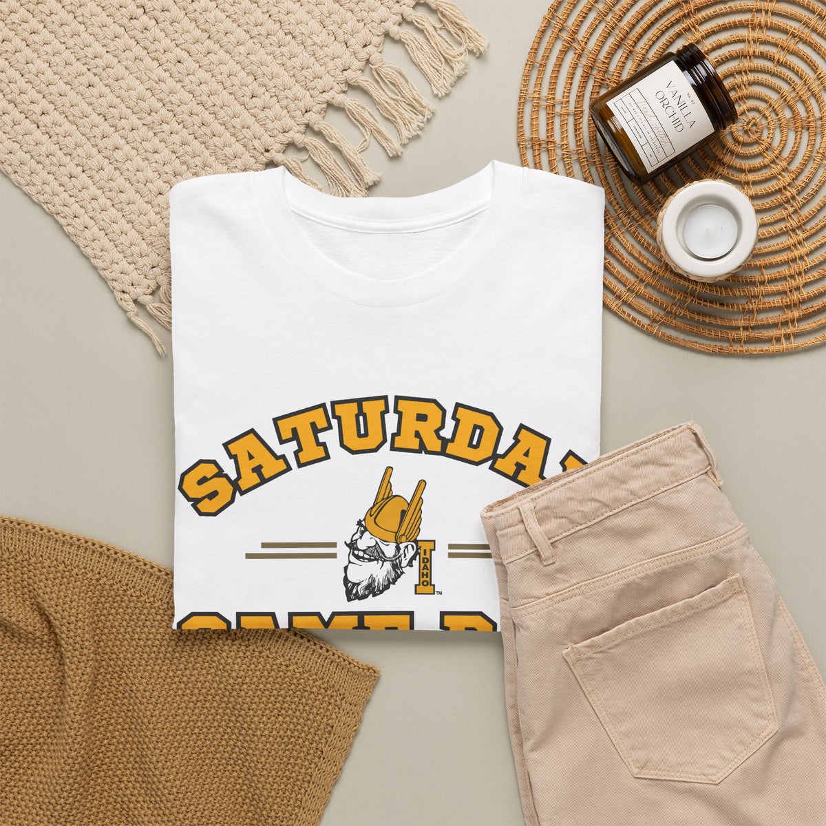 Saturday Game Day T-Shirt | University of Idaho Football Tailgate Tee 2026 | Joe Vandal Fan Shirt